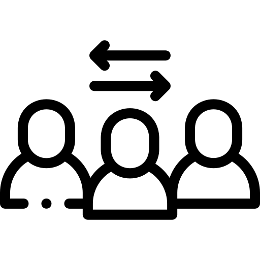 Mise en réseau icon
